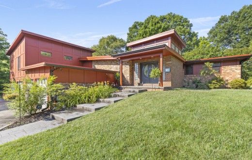 Mid-Century Home on 1.26 Acres