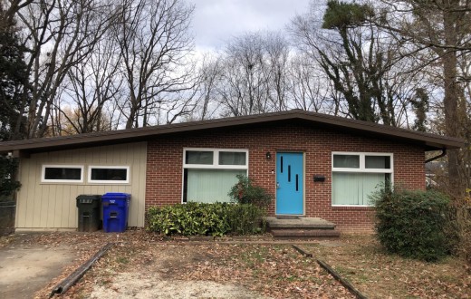 Heart of Chapel Hill Mid-century Modern