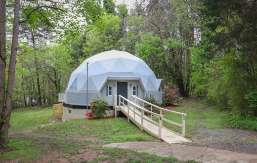 Geodesic Dome on 4.5 Acres